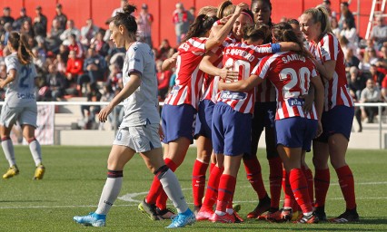 Charlyn Corral le da victoria al Atl&eacute;tico de Madrid