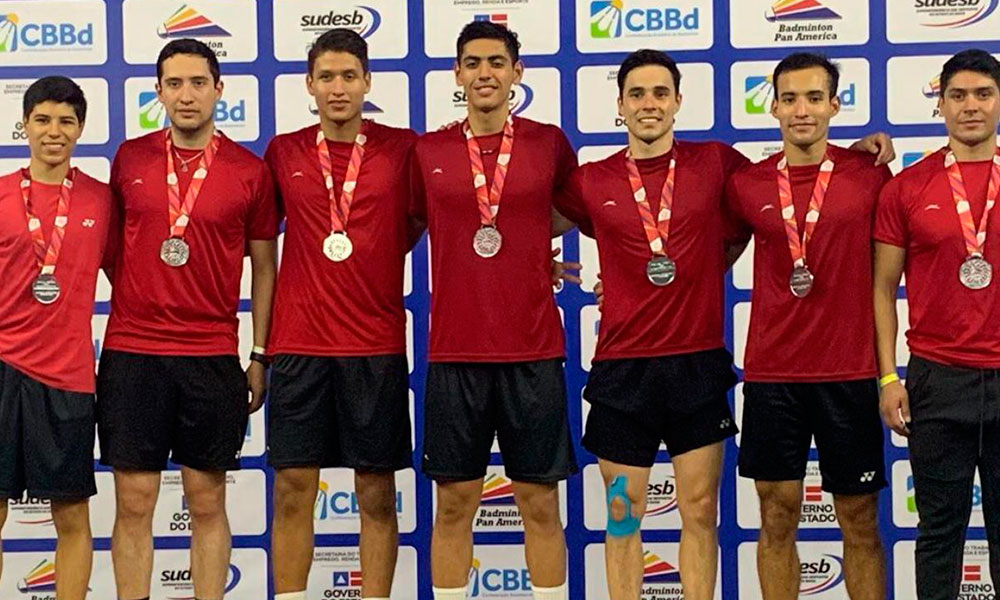 México firma la plata en Copa Panamericana de Badminton
