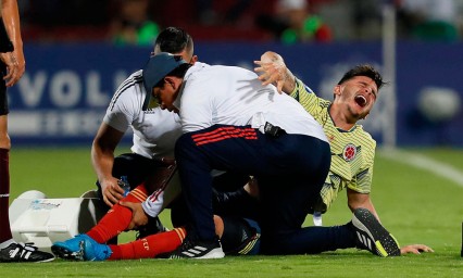 Colombiano Benedetti estar&aacute; de baja de 6 a 9 meses