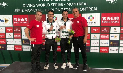 Plata y bronce para M&eacute;xico en clavados