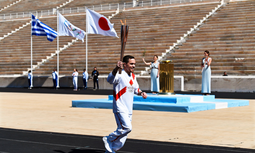 La antorcha Olímpica aterrizó en Japón