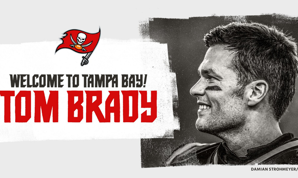 Tom Brady firma con los Bucaneros de Tampa Bay 