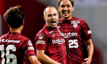 Compañero de Iniesta en el Vissel Kobe dio positivo por Covid-19