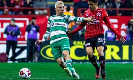 Gorriar&aacute;n, el futbolista de Santos que lleg&oacute; desde el futbol h&uacute;ngaro 