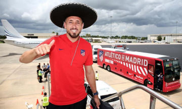 Herrera y el Atleti tienen un GPS para entrenar desde casa  