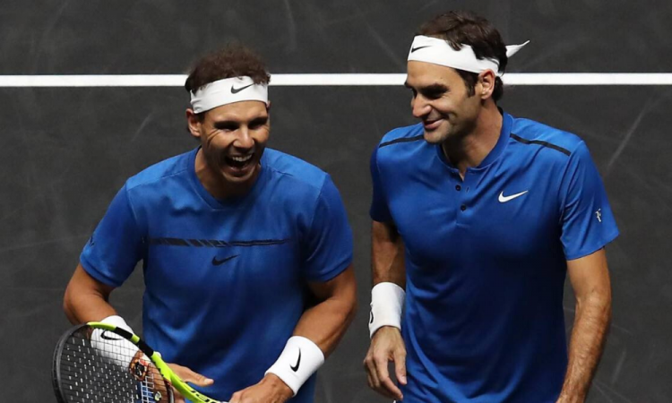 Confesiones de cuarentena: Federer le dice a Nadal cuál es su debilidad en las canchas 