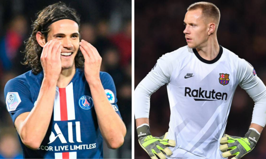 Ter Stegen aplaza su renovación; Cavani buscaría quedarse en el PSG