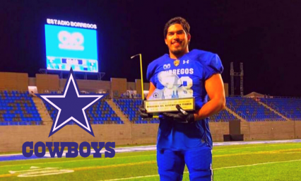 El mexicano Isaac Alarc&oacute;n es elegido para los entrenamientos de los Cowboys