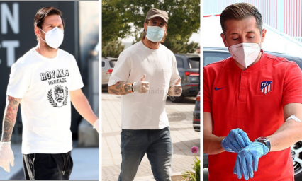 As&iacute; fue el regreso del futbol espa&ntilde;ol a los centros de entrenamiento 