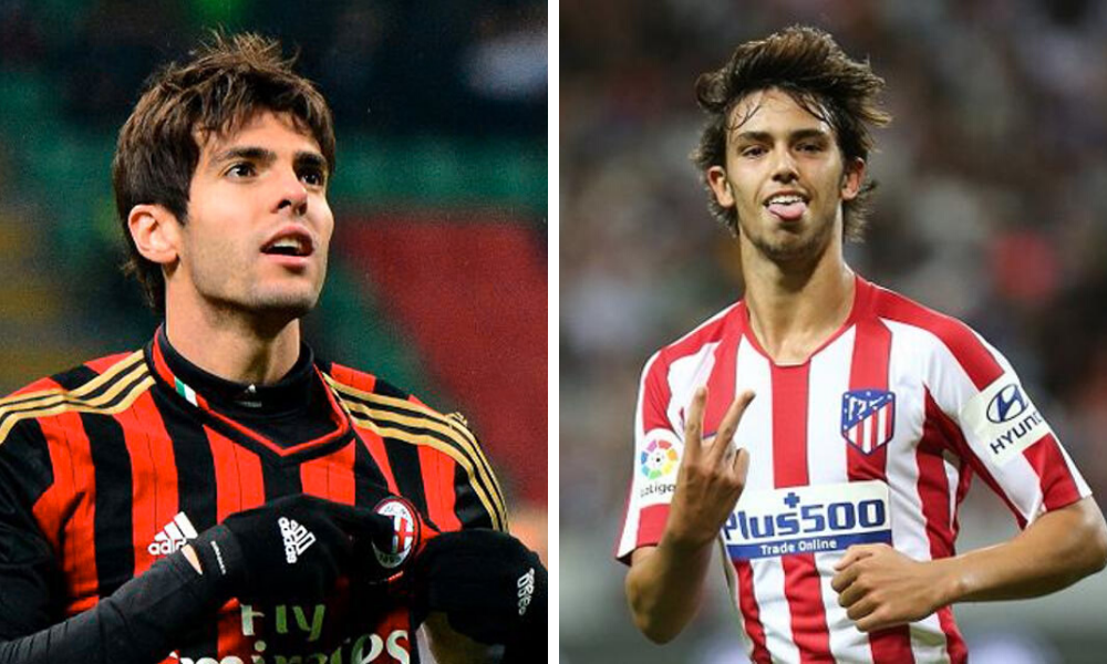 En mi cuarto tenía un póster tuyo: Joao Félix a Kaká 