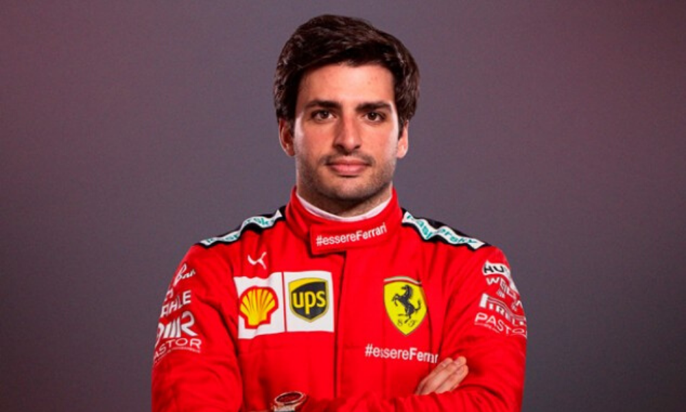El español Carlos Sainz es nuevo piloto de Ferrari 