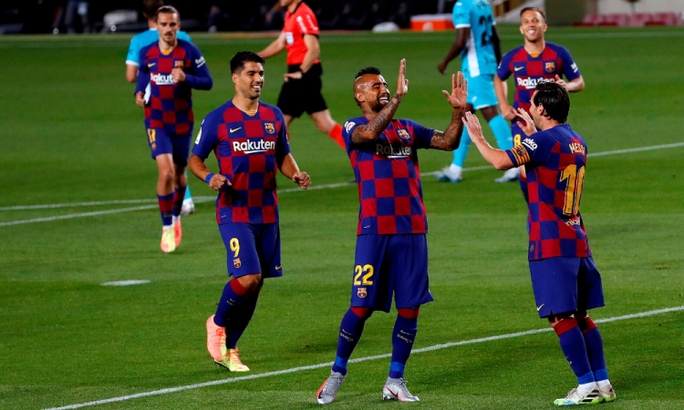 Messi y Ansu Fati le dan la victoria al Barça ante el Leganés de Aguirre