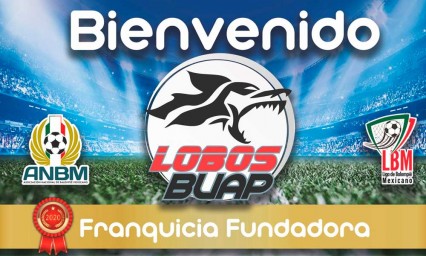 Oficializa Lobos BUAP ingreso a Liga Balompi&eacute; Mexicano