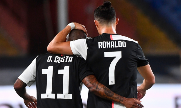 Golazos de Dybala, CR7 y Costa confirman el liderato de la Juventus