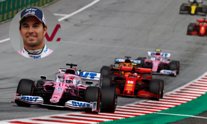 Checo P&eacute;rez termina sexto en el regreso de la F&oacute;rmula Uno 