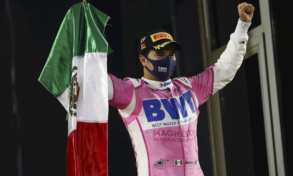 Lo de 'Checo' Pérez en Baréin, es el acontecimiento deportivo de México en 2020