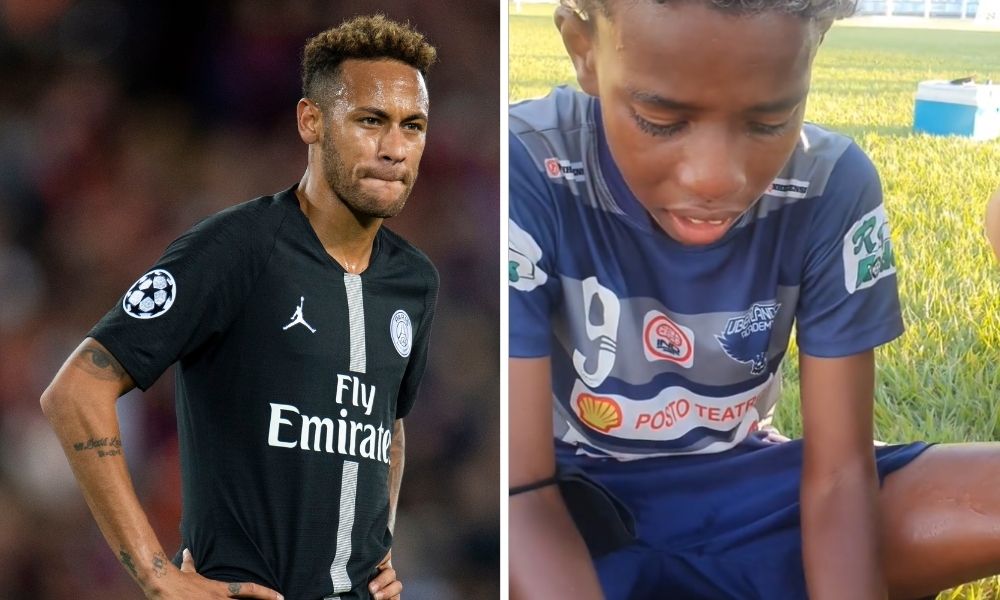 Neymar y el PSG también se plantaron contra el racismo este mes.