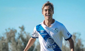 Emiliano García debutó con el primer equipo del Puebla en el Apertura 2019.