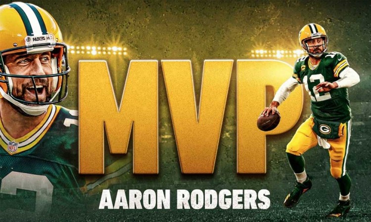 Aaron Rodgers, por tercera vez se convierte en el MVP del futbol americano