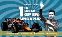 Sergio Checo Pérez triunfa en el Gran Premio de Fórmula 1 en Singapur