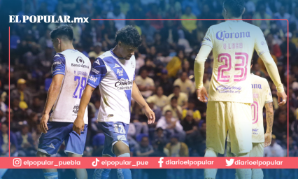 Puebla cae ante el América y llegará con desventaja al Azteca