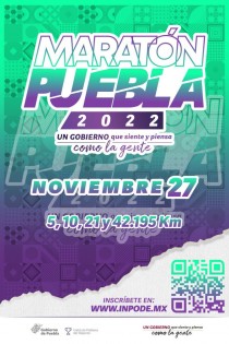 Marcha del gobernador Barbosa provoca cambios en el Maratón Puebla