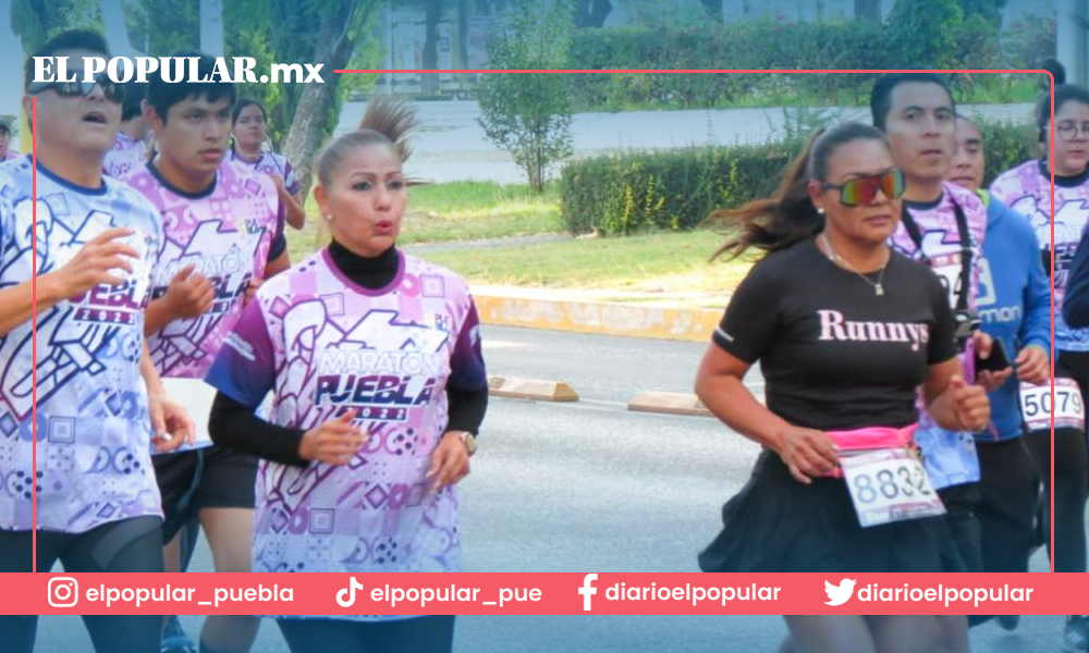 Poblanos hicieron suyo el “Maratón Puebla 2022”: Yadira Lira