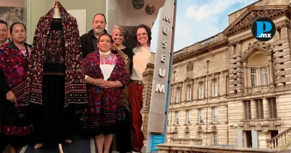 El traje de fiesta de Hueyapan, elaborado por artesanas nahuas de Puebla, se integrar&aacute; a la Galer&iacute;a de Culturas del Mundo del World Museum de Liverpool, Inglaterra.