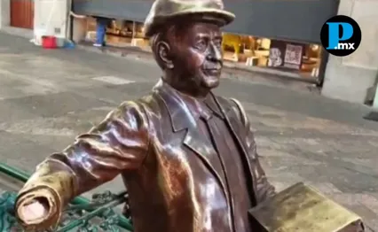 La pieza forma parte de un conjunto de ocho figuras inauguradas en marzo de 2022