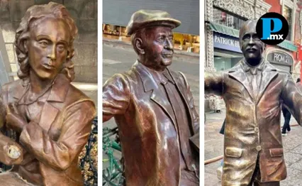 Denuncias de esculturas del Corredor 5 de Mayo