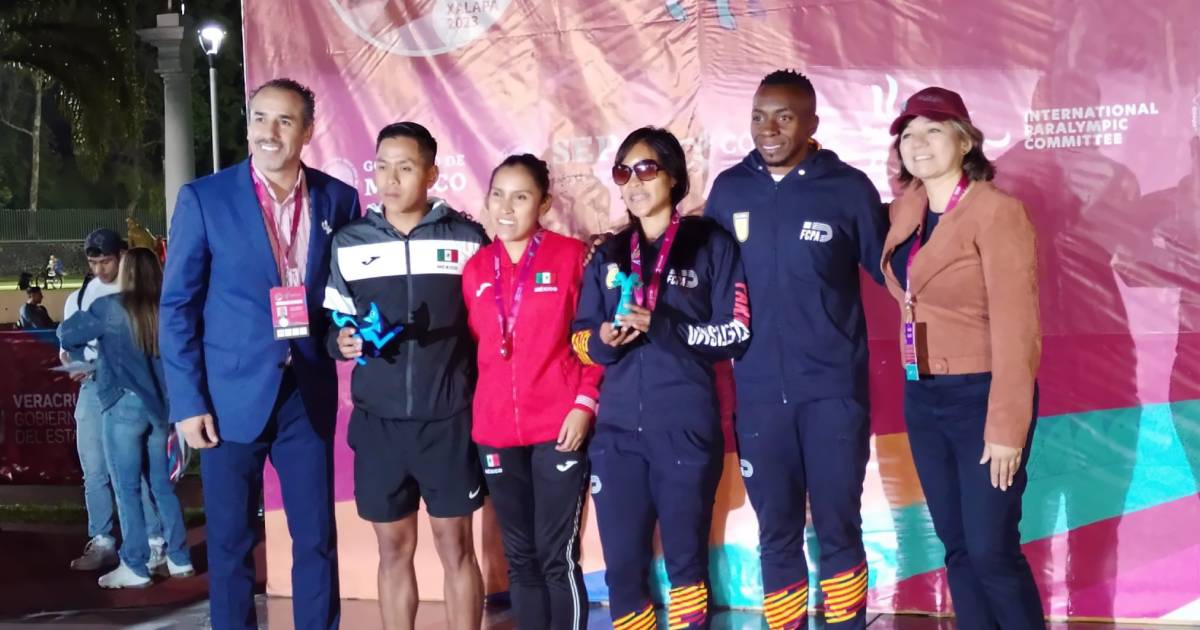 Puebla sumó cuatro medallas en paraatletismo