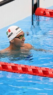 Ángel Camacho pinta de bronce a México en Serie Mundial de Para-natación