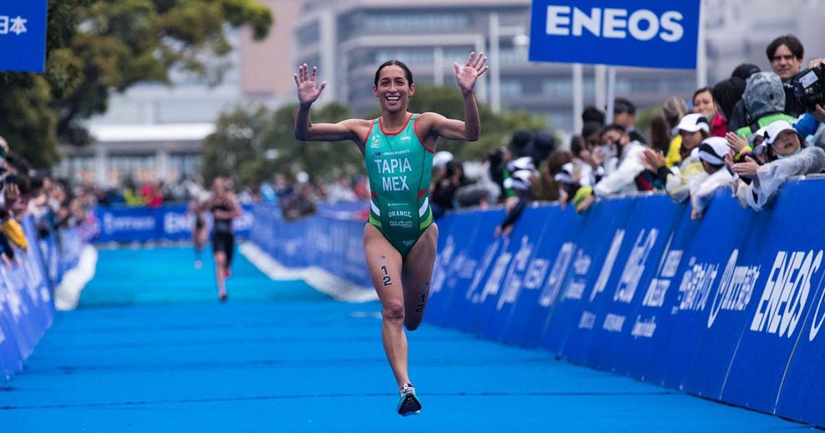 Mexicana gana medalla histórica en mundial de Triatlón