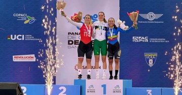 ¡MEDALLA HISTÓRICA! Victoria Velasco conquista oro en Panamericano de Ciclismo