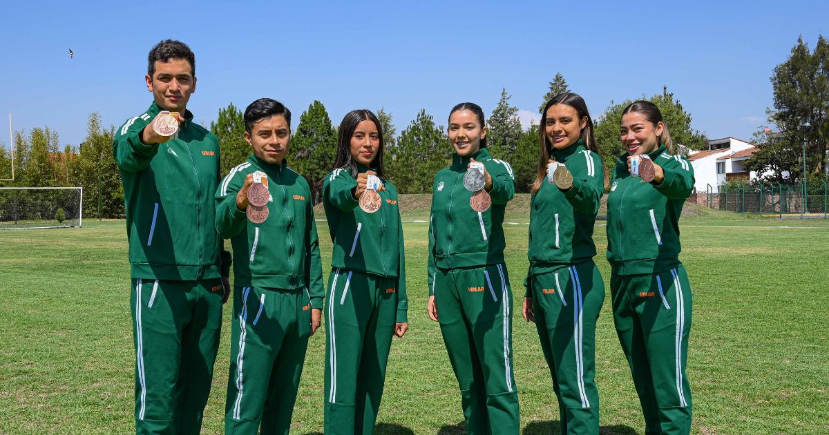 Taekwondo de Aztecas UDLAP conquistó Universiada Nacional 2023