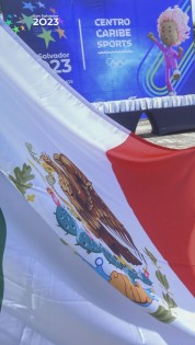 La bandera de México se alza en los Juegos San Salvador 2023