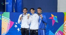 Miguel De Lara rompe récord de tiempo y se lleva el oro en Natación