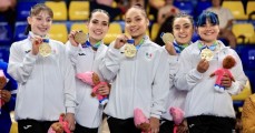 Alexa Moreno encabeza oro mexicano en gimnasia artística por equipos