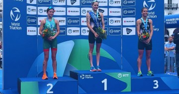 México es subcampeón en Campeonato Mundial de Triatlón