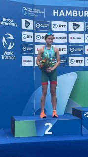 México se lleva la plata en Campeonato Mundial de Triatlón