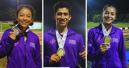 Poblanos brillan en arranque del Atletismo en Nacionales CONADE 