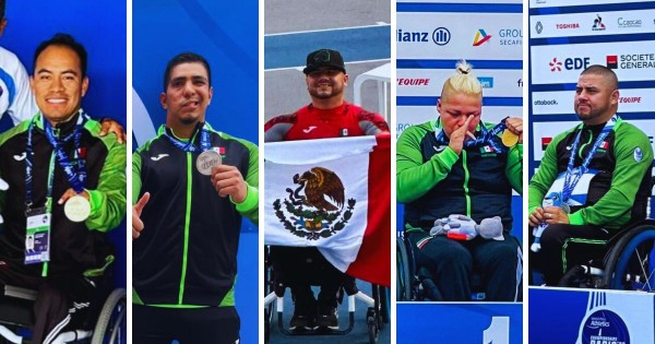 México firmó cinco medallas en París 2023 