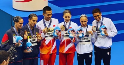 ¡HISTÓRICA MEDALLA! Natación Artística conquista su primera presea mundial en la historia