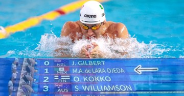 Miguel de Lara queda a un paso de las semifinales de Natación Fukuoka 2023