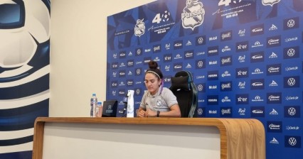 En los momentos más duros me demuestran que es lo que quieren: Majo López tras derrota del Puebla Femenil