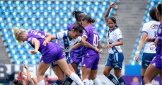 Puebla Femenil cayó por goleada ante Rayadas en el Cuauhtémoc