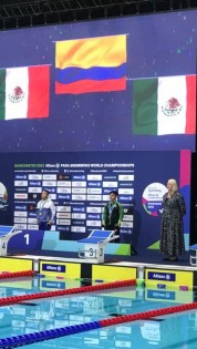 Mexicanos firman bronce, plata y nuevo ticket paralímpico en Mundial de Para Natación