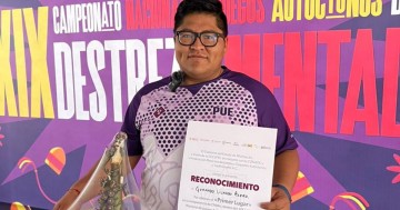 Poblano conquista el primer lugar en XIX Juegos de Destreza Mental