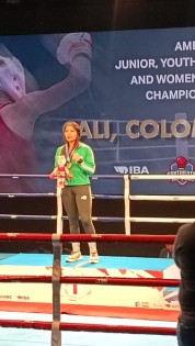 Tehuacanera Dara Paola Gil es campeona continental de boxeo 