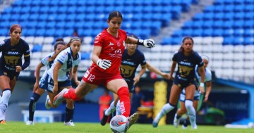 Karla Morales anotó el gol del empate. 